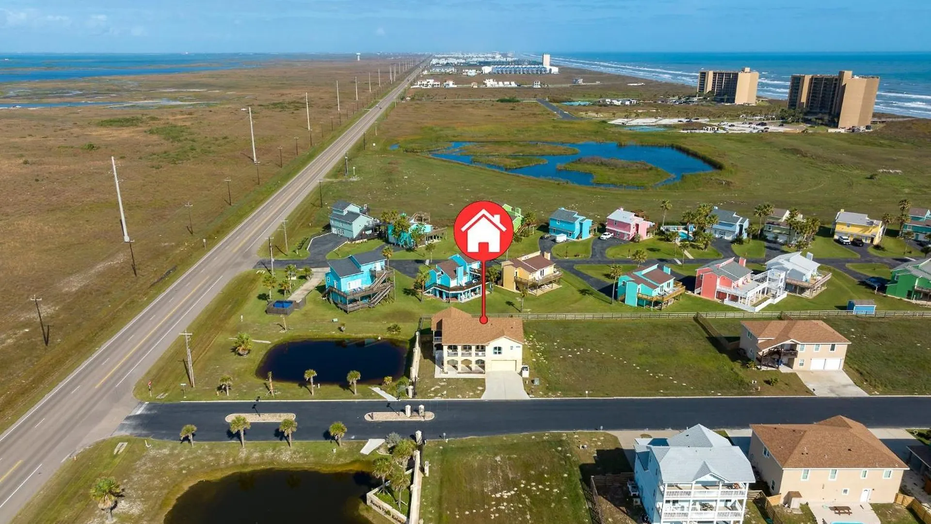 Holiday home Huge Vacation Home! Community Boardwalk To The Beach! Port Aransas