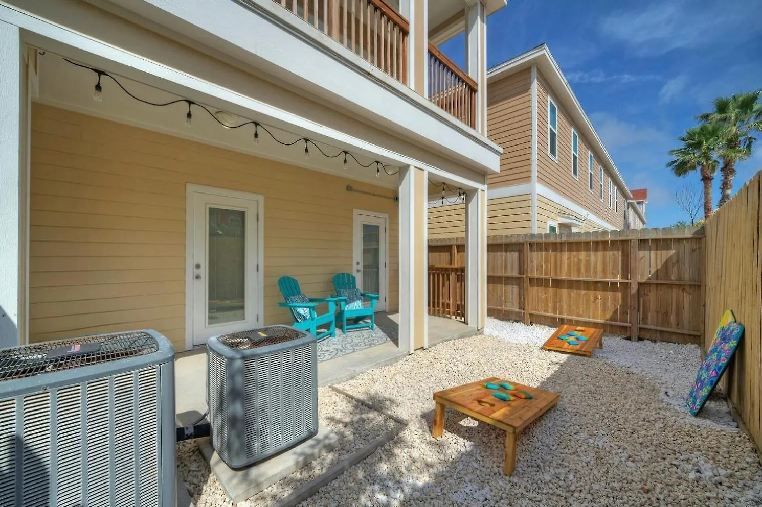 Holiday home Sleeps 23 2 Beachside Homes Pool Walk To The Balcony Yard Port Aransas