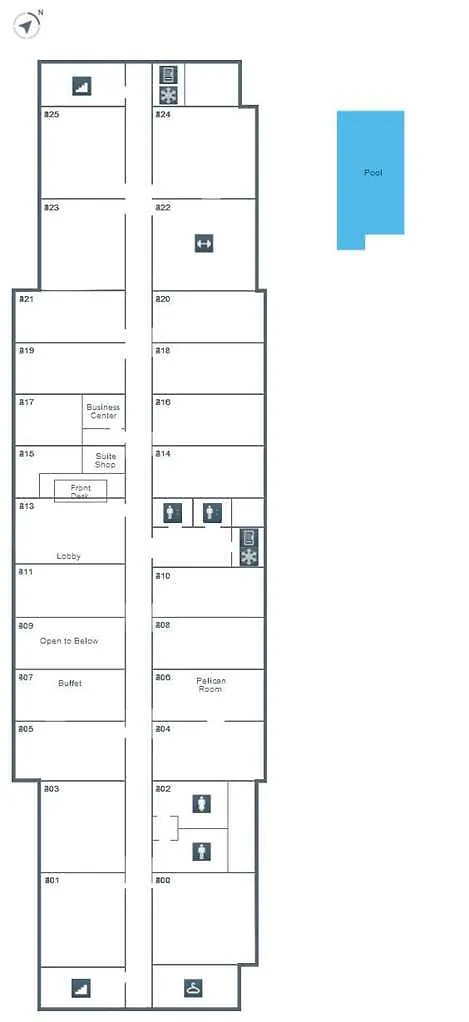 阿兰萨斯港汉普顿套房酒店 3*