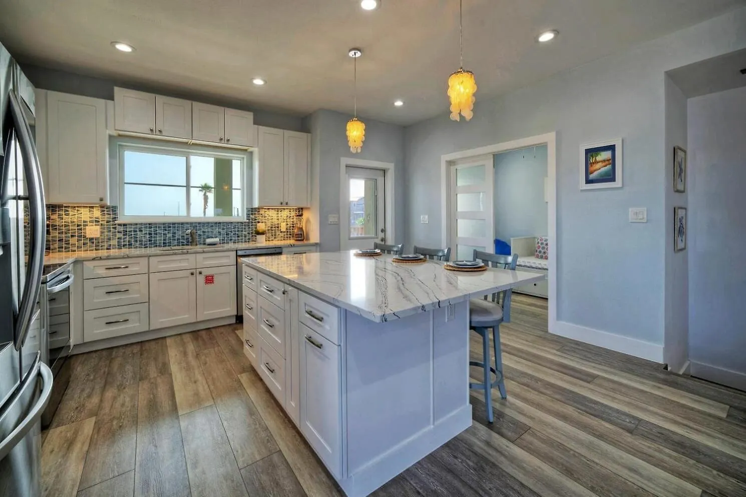 Dom wakacyjny Sleeps 22 2 Homes Priv Pool Putting Bar Deck Prime Port A Location *