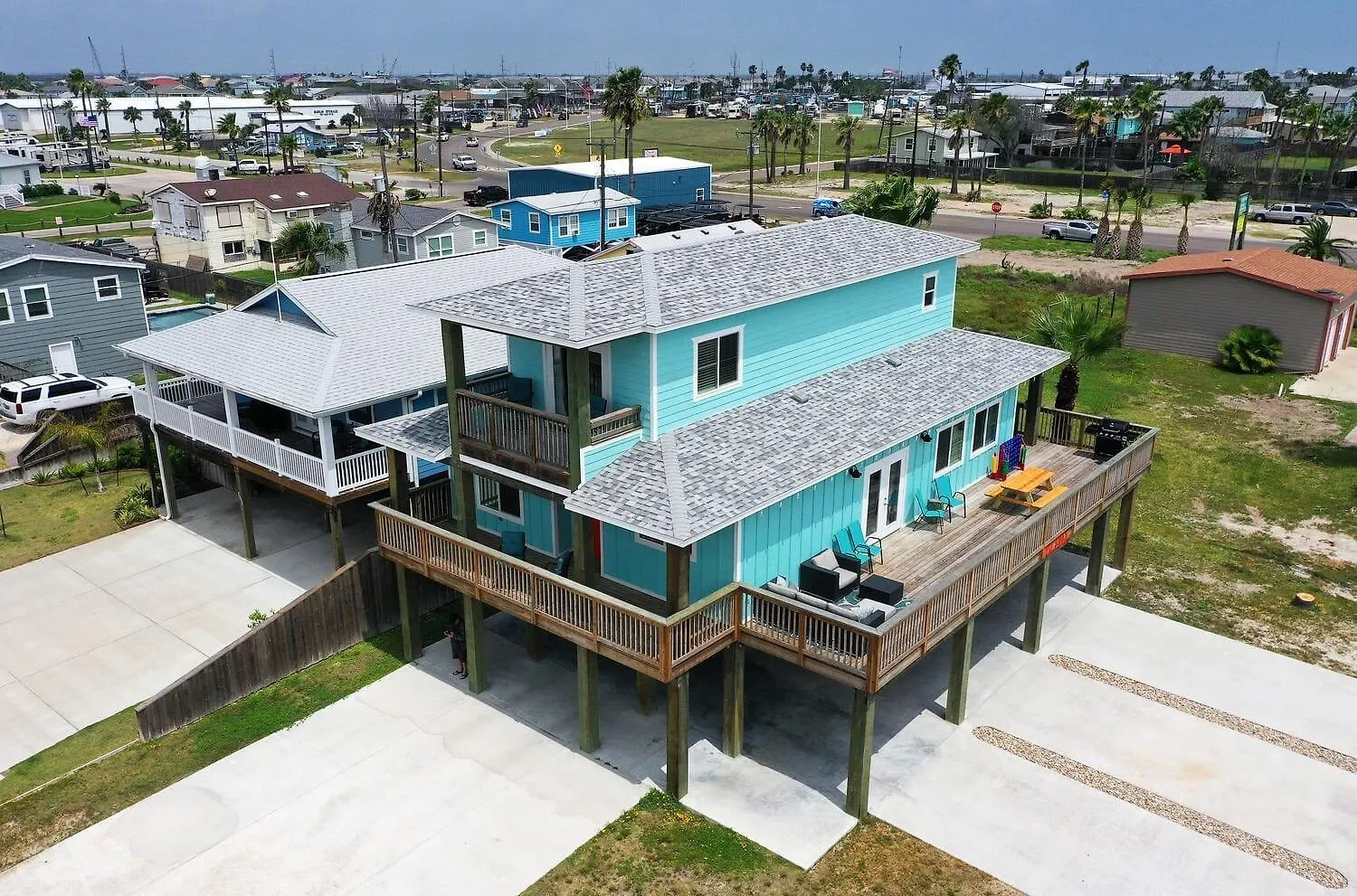 Dom wakacyjny Sleeps 22 2 Homes Priv Pool Putting Bar Deck Prime Port A Location