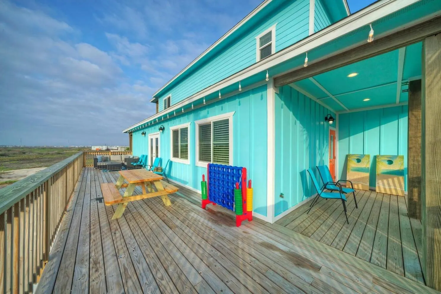 Dom wakacyjny Sleeps 22 2 Homes Priv Pool Putting Bar Deck Prime Port A Location *